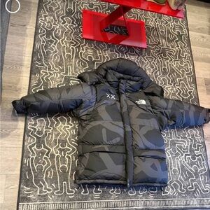 KAWS x North Face Black Puffer Jacket